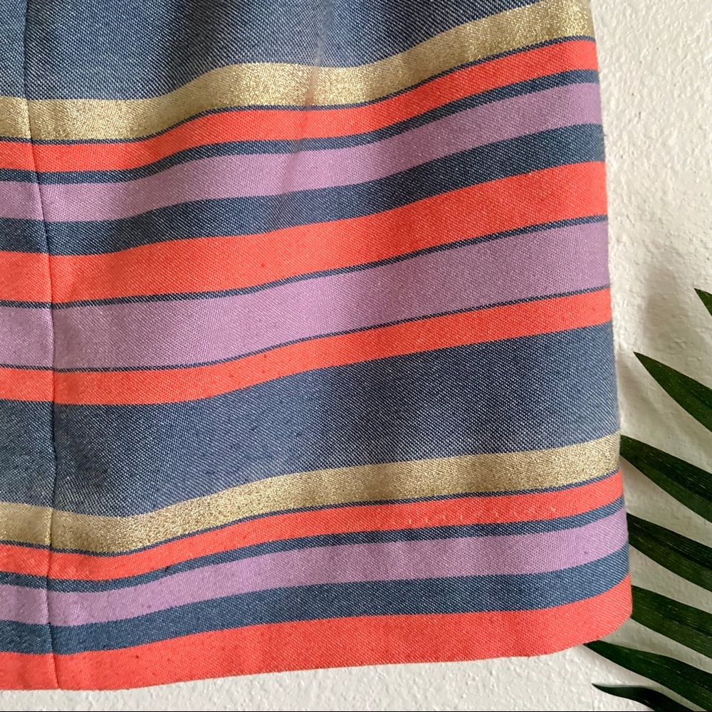 J. Crew striped mini skirt - Picture 2 of 5